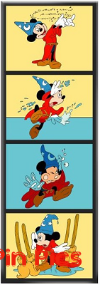 DS - Sorcerer Mickey and Brooms - Fantasia - Photo Booth