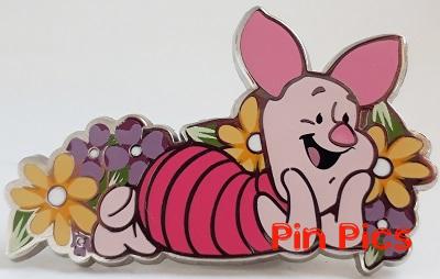 DS - Piglet - Laying with Flowers