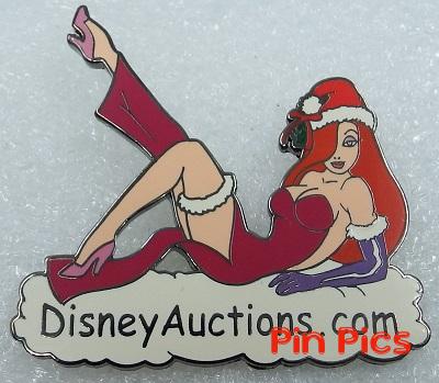 Disney Auctions - Jessica Rabbit with Santa Hat on DA Logo (GWP)