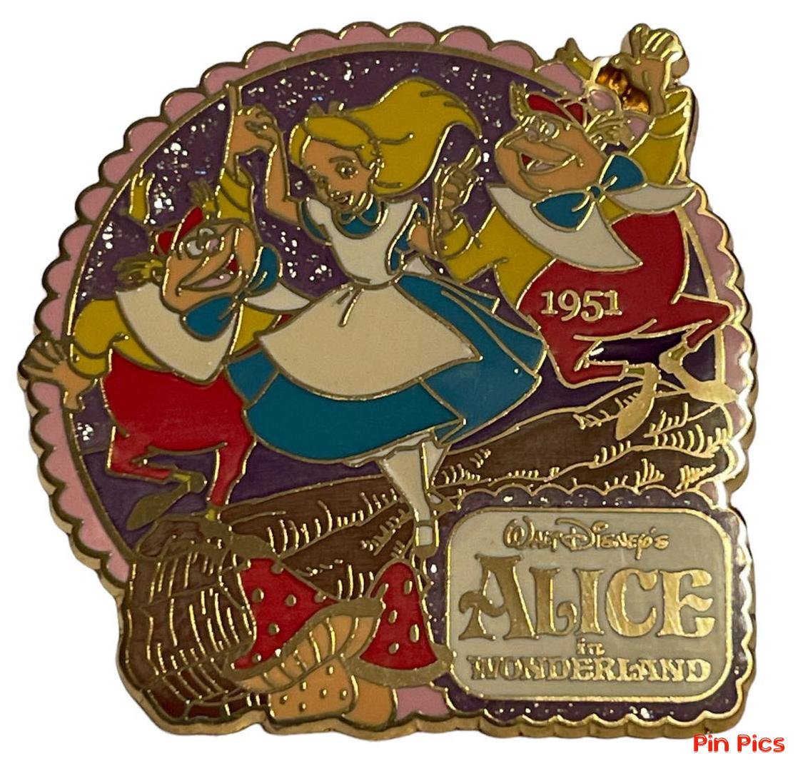 M&P - Alice, Tweedle Dee & Dum - Alice in Wonderland 1951 - History of Art 2003