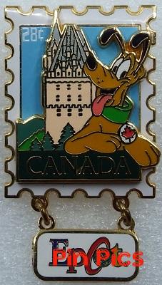 EPCOT Stamp Pin Series #11 - Canada (Pluto)