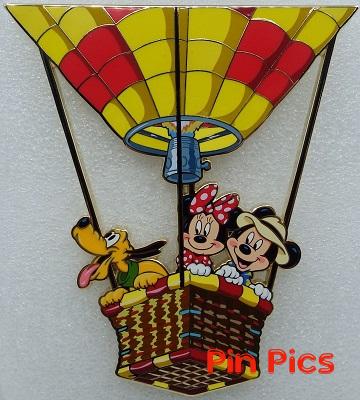 Artland - Mickey & Minnie & Pluto - High Adventure -  Hot Air Balloon