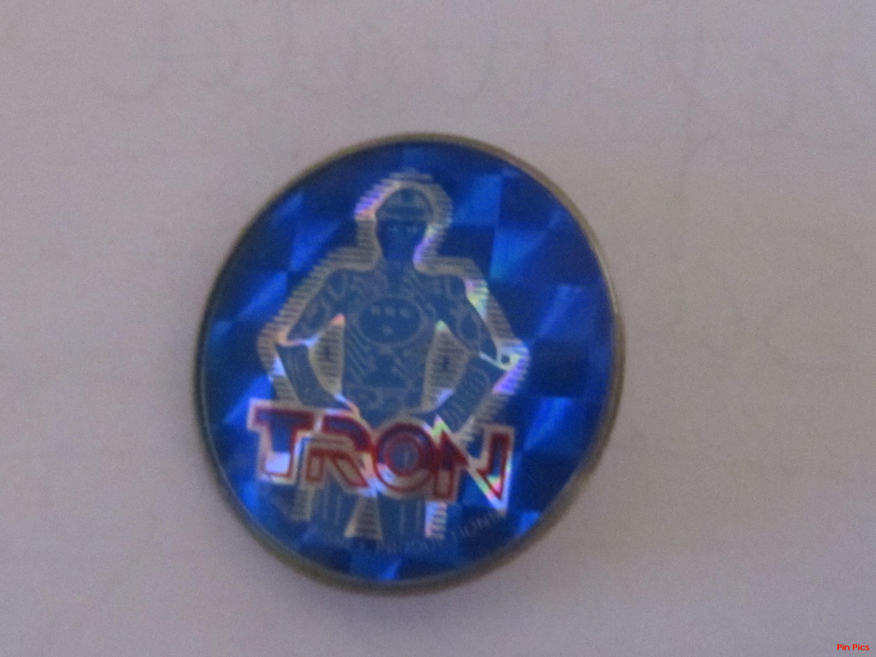 Small English Tron Domed Pin