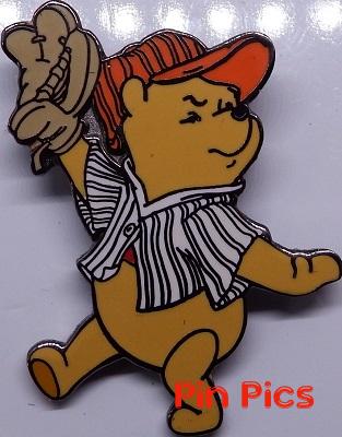 DL - Baseball Pooh as Fielder (Pooh pin only)