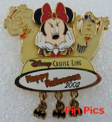 DCL - Happy Halloween 2002 (Minnie with Ghosts) Dangle/3D