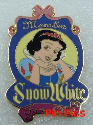Disney Auctions - Snow White - Fan Club - P.I.N.S