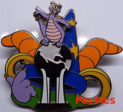 WDW - Where Dreams HapPIN - Disney Pin Celebration 2007 - Figment World Framed Set - Figment's MGM Only