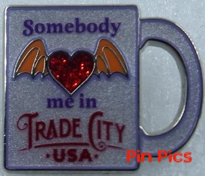 WDW - Trade City, USA - Disney Pin Celebration 2010 - Box Set - Figment's Souvenir Shop (Coffee Mug Only)