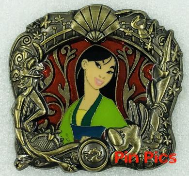 WDI - Mulan - Stained Glass Princess 