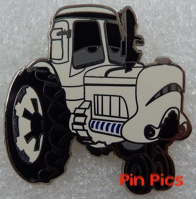 Disney/Pixar Cars as Star Wars Characters Pin Set - Tractor As Stormtrooper ONLY (Artist Proof)