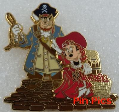 Pirates of the Caribbean - Disney Characters - Minnie Mouse with Peglegged Pete