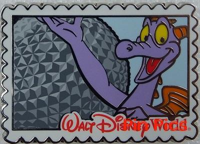 WDW - Deluxe Starter Set - Walt Disney World Postcards - Figment at Spaceship Earth ONLY ARTIST PROOF