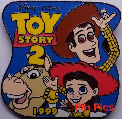 DIS - Woody, Jessie and Bullseye - Toy Story 2 - Countdown To the Millennium - Pin 15