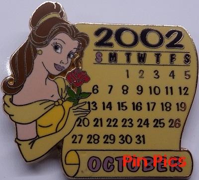 DIS - Belle - October - 12 Months of Magic Calendar 2002