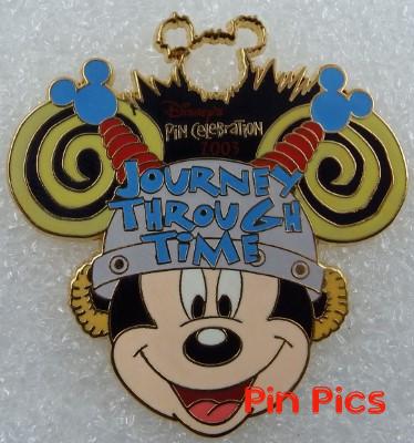 WDW - Mickey Mouse - Logo - Journey Through Time Pin Event 2003