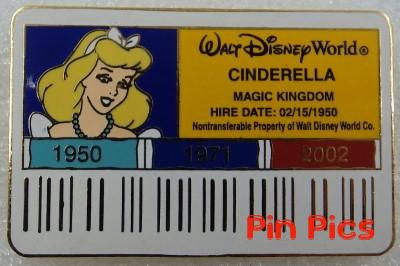 WDW - Cinderella - ID Badge/Card - Cast
