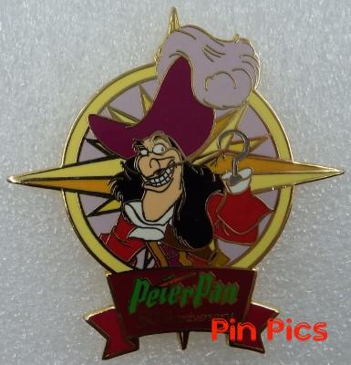 Disney Auctions - Peter Pan & Captain Hook 50th Anniversary Pin Set (Captain Hook)