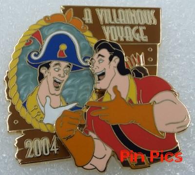DCL - A Villainous Voyage Pin Cruise (Gaston in Mirror)