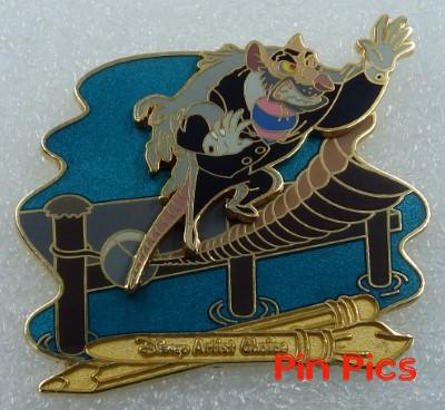 DCL - A Villainous Voyage Pin Cruise - Artist Choice #3 (Ratigan Up the Rope)