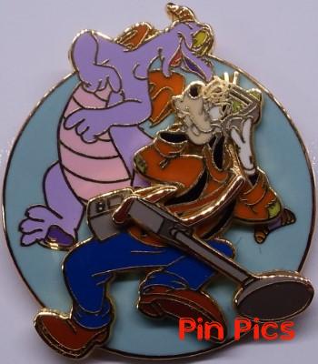 WDW - Goofy with Figment - Epcot - Search For Imagination Pin Event