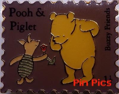 Classic Pooh & Piglet - Buzzy Friends Stamp pin