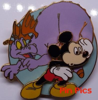 WDW - Mickey with Figment - Epcot - Search For Imagination Pin Event