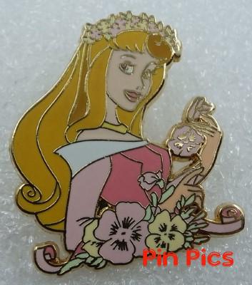 DS - Princesses with Flowers 4 Pin Set (Aurora Only)