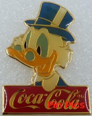 WDW - Scrooge McDuck - 15th Anniversary - 1986 Coca-Cola Framed Set
