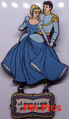 Disneyland Princess Dangle Series -- Cinderella and Prince