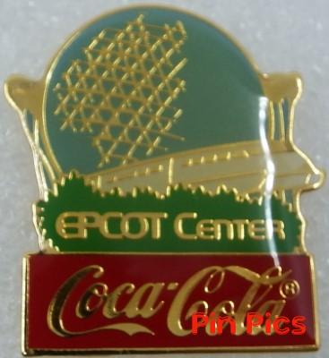 WDW - Epcot Center - 15th Anniversary - 1986 Coca-Cola Framed Set - Spaceship Earth - Monorail