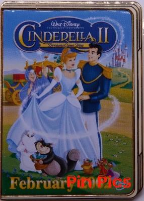 DIS - Cinderella, Prince, Lucifer, Fairy Godfather - Cinderella II: Dreams Come True - 12 Months of Magic - DVD Case