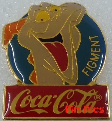 WDW - Figment - 15th Anniversary - 1986 Coca-Cola Framed Set - Epcot - Dragon