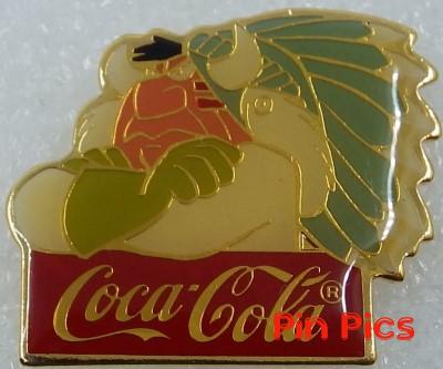 WDW - Indian Chief - 15th Anniversary - 1986 Coca-Cola Framed Set - Peter Pan