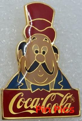 WDW - Ringmaster - 15th Anniversary - 1986 Coca-Cola Framed Set - Dumbo - Man in Red Top Hat