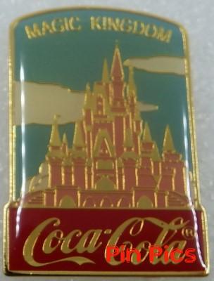 WDW - Magic Kingdom - 15th Anniversary - 1986 Coca-Cola Framed Set - Castle