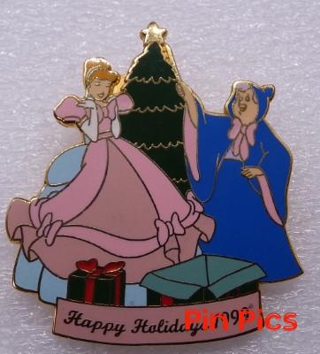 WDW - Cinderella and Fairy Godmother - Happy Holidays 1999