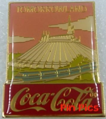 WDW - Tomorrowland - Space Mountain - 15th Anniversary - Coca-Cola Framed Set - 1986 Cast Member Exclusive