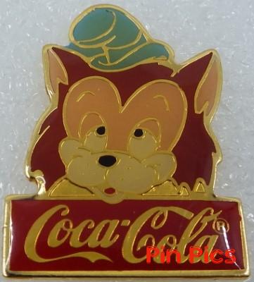 WDW - Gideon - 15th Anniversary - 1986 Coca-Cola Framed Set - Pinocchio - Red Cat