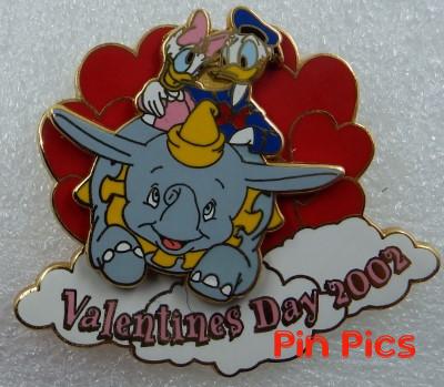 WDW - Donald, Daisy Duck & Dumbo - Valentines Day 2002