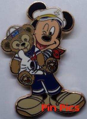 Captain Mickey and Duffy the Disney Bear - Sailor Costume