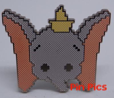 Dumbo cross stitch pin