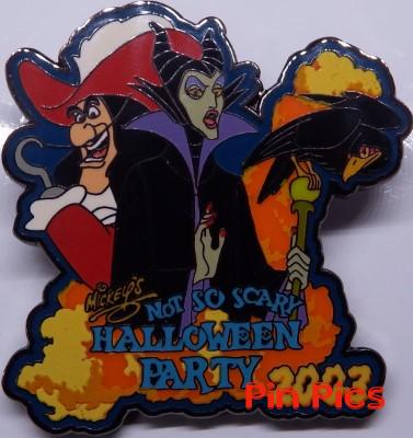 WDW - Captain Hook, Maleficent & Diablo - Mickeys Not-So-Scary Halloween Party 2003