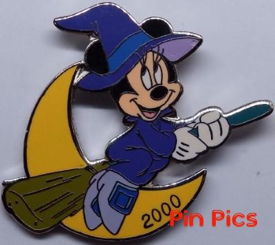 DL - Minnie - Flying Witch -  Halloween 2000