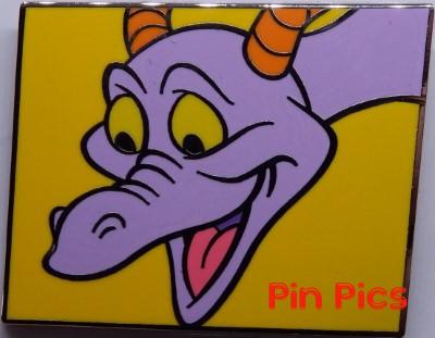 WDW - Figment Close-Up Mystery Collection - Looking Down (Yellow Background) ONLY