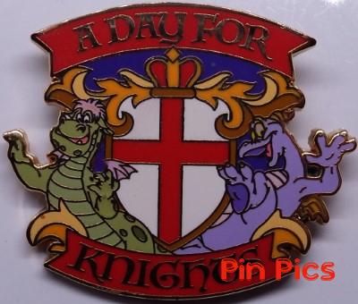 ABD Knight's & Lights Tour - Elliot and Figment Pin - Adventures by Disney