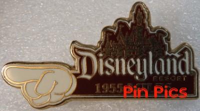 WDW - Trade City, USA - Disney Pin Celebration 2010 - Figurine - Directional Sign Figment (Disneyland Pin Only)