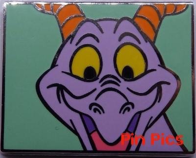 WDW - Figment Close-Up Mystery Collection - Head On (Green Background) ONLY