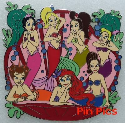 The Little Mermaid 30th Anniversary - Ariel and Sisters - Jumbo