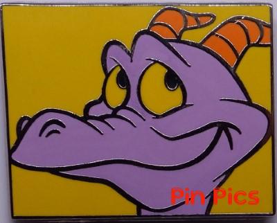 WDW - Figment Close-Up Mystery Collection - Closed Mouth (Yellow Background) ONLY
