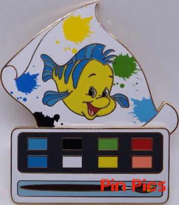 DSSH - Flounder - Little Mermaid - Paint Palette